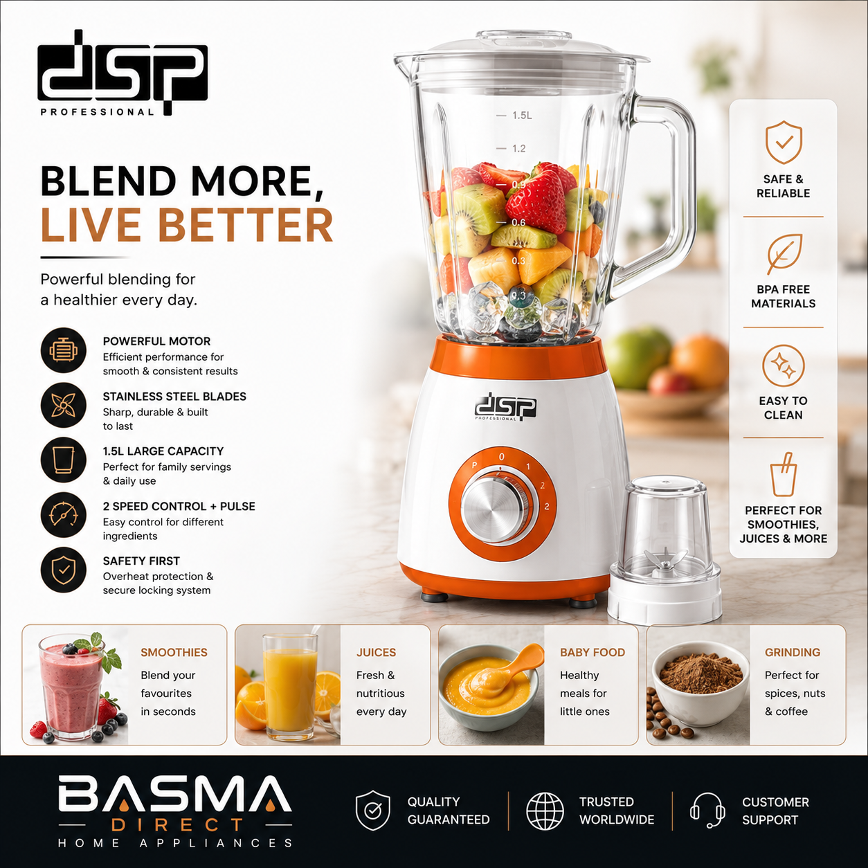 Blenders from DSP Professional